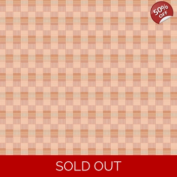 Suzy Quilts - Basket Weave - Shrimpy - Fat Quarter